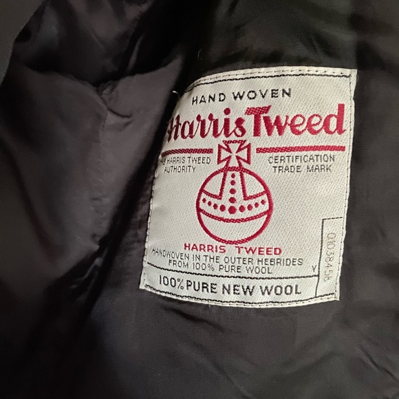 Rag & Bone Harris Tweed Peacoat Toggle and Hoodie Wool Coat Size 6 - Picture 4 of 10